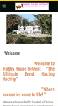 Mobile Screenshot of hobbyhouseretreat.com